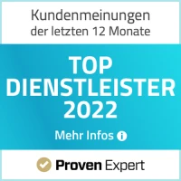 ProvenExpert TOP-Dienstleister 2022