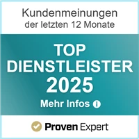 ProvenExpert TOP-Dienstleister 2025