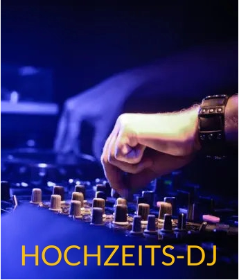 Hochzeits-DJ bei der Hochzeit