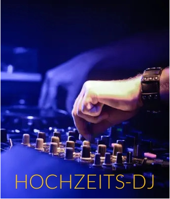 Hochzeits-DJ bei der Hochzeit